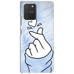 Чехлы (Знак сердечка) на Samsung Galaxy S10 Lite (Сердечка знак)