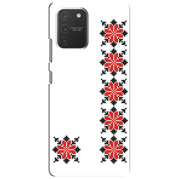 Чехол с рисунком «Силуэт вышиванки» для Samsung Galaxy S10 Lite Чехол с рисунком «Силуэт вышиванки» для Samsung Galaxy S10 Lite