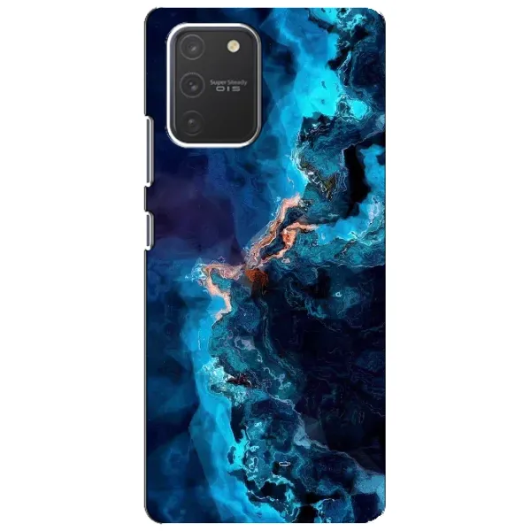 Чехол с рисунком «Синий мрамор» для Samsung Galaxy S10 Lite Чехол с рисунком «Синий мрамор» для Samsung Galaxy S10 Lite