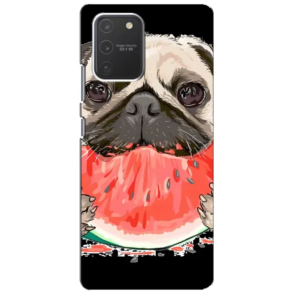 Чехол с рисунком «Смешной Мопс» для Samsung Galaxy S10 Lite Чехол с рисунком «Смешной Мопс» для Samsung Galaxy S10 Lite