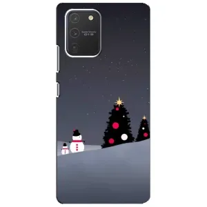 Чохли на Новий Рік Samsung Galaxy S10 Lite (Сніговички)