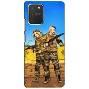 Чехлы с принтом (Воины ЗСУ) для Samsung Galaxy S10 Lite (Солдаты ЗСУ)