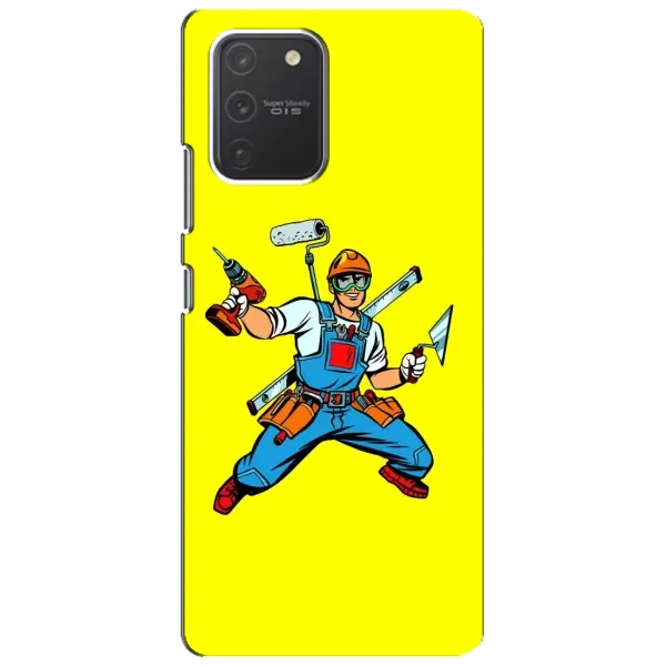 Чехол с рисунком «Строитель» для Samsung Galaxy S10 Lite Чехол с рисунком «Строитель» для Samsung Galaxy S10 Lite