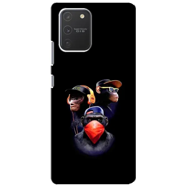 Чехол с рисунком «Три обезьяны» для Samsung Galaxy S10 Lite Чехол с рисунком «Три обезьяны» для Samsung Galaxy S10 Lite