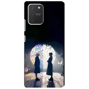 Чехлы с принтом Уэнсдей на Samsung Galaxy S10 Lite (Уэнсдей и Энди)