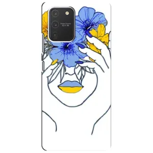 Чехол на Samsung Galaxy S10 Lite Украинский дизайн (Украинка на всю голову)