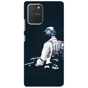 Чохол з картинкою "Герой Pubg" на Samsung Galaxy S10 Lite (В екіперівці)