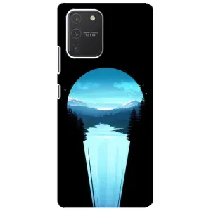 Летний Чехол на Samsung Galaxy S10 Lite (Синий Водопад)