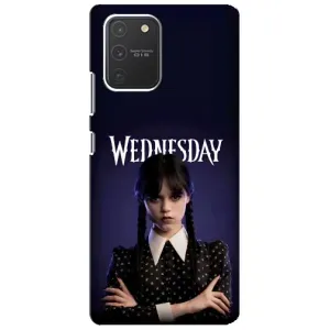 Чехлы с принтом Уэнсдей на Samsung Galaxy S10 Lite (Wednesdey)