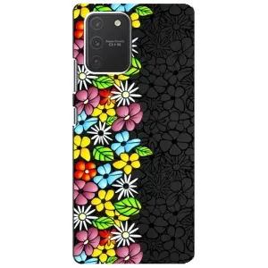 Чохол з Квітами для Samsung Galaxy S10 Lite (Яскраві квіти)