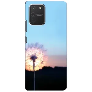 Силіконовий Чохол з кульбабками на Samsung Galaxy S10 Lite (Захід з кульбабкою)