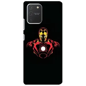 Чехол Супергерой Железный человек на Samsung Galaxy S10 Lite (Железный человек)