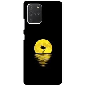 Летний Чехол на Samsung Galaxy S10 Lite (Желтый Закат)