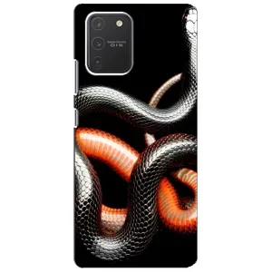 Чехлы с изображением разных животных для Samsung Galaxy S10 Lite (Змея)