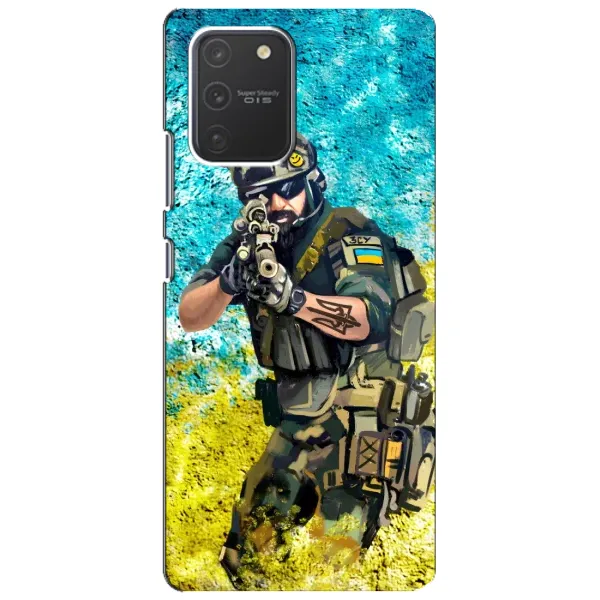 Чехол с рисунком «ЗСУ Воин» для Samsung Galaxy S10 Lite Чехол с рисунком «ЗСУ Воин» для Samsung Galaxy S10 Lite