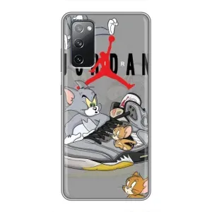 Силиконовый Чехол Nike Air Jordan на Самсунг С20 ФЕ (Air Jordan)