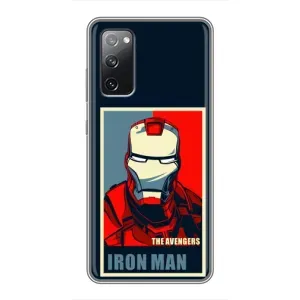 Чохол Супергерой Залізна Людина на Samsung Galaxy S20 FE (Art Iron man)