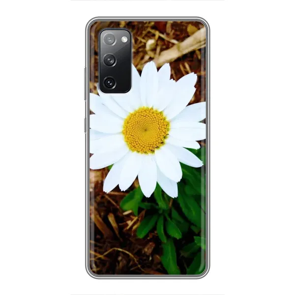 Чехол с рисунком «Белая ромашка» для Samsung Galaxy S20 FE Чехол с рисунком «Белая ромашка» для Samsung Galaxy S20 FE