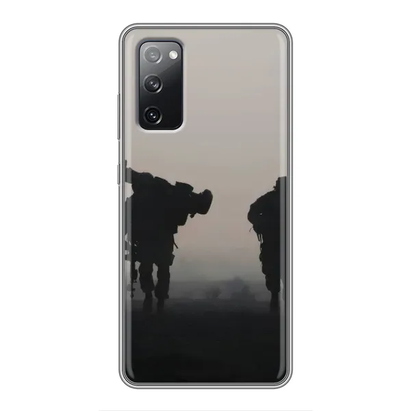 Чехол с рисунком «Бой солдат» для Samsung Galaxy S20 FE Чехол с рисунком «Бой солдат» для Samsung Galaxy S20 FE
