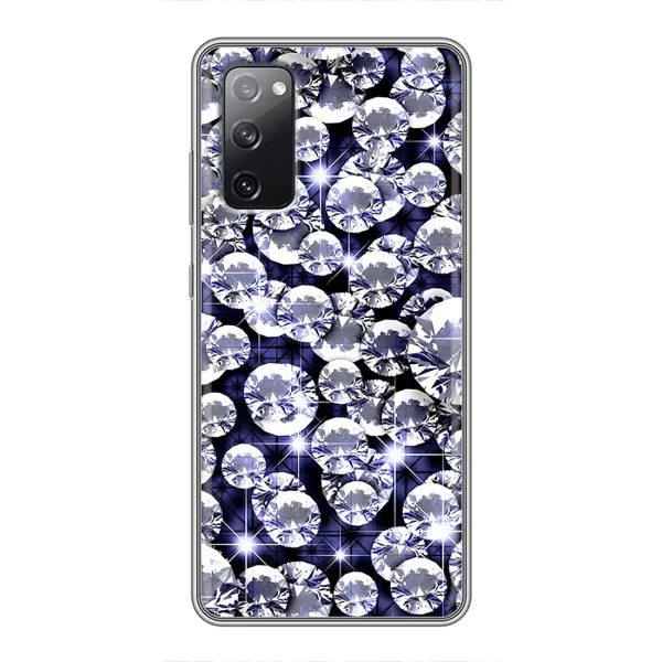 Чехол с рисунком «Бриллианты» для Samsung Galaxy S20 FE
