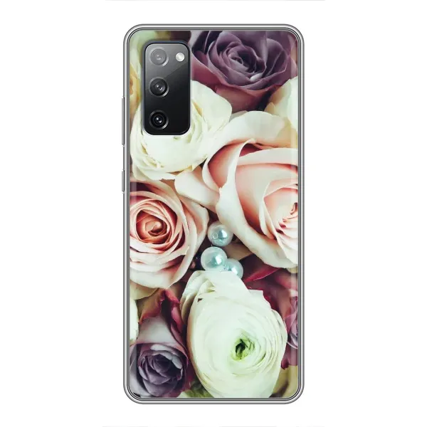 Чехол с рисунком «Букет РОЗ» для Samsung Galaxy S20 FE Чехол с рисунком «Букет РОЗ» для Samsung Galaxy S20 FE