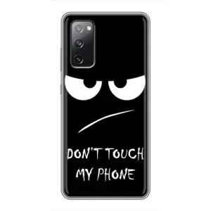 Чехол с прикольным текстом на Samsung Galaxy S20 FE (Dont)