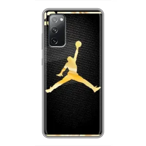 Силиконовый Чехол Nike Air Jordan на Самсунг С20 ФЕ (Джордан 23)