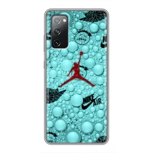 Силиконовый Чехол Nike Air Jordan на Самсунг С20 ФЕ (Джордан Найк)
