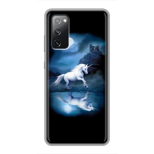 Чехол с рисунком «Единорог» для Samsung Galaxy S20 FE Чехол с рисунком «Единорог» для Samsung Galaxy S20 FE