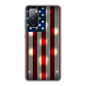 Чехол Флаг USA для Samsung Galaxy S20 FE (Флаг США 2)