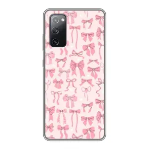 Чохол банти для Samsung Galaxy S20 FE (Фон бантики)