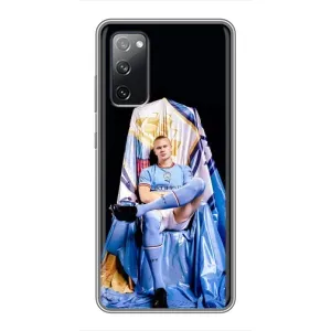 Чехлы с принтом для Samsung Galaxy S20 FE Футболист (футболист Холанн)