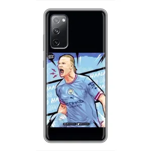 Чехлы с принтом для Samsung Galaxy S20 FE Футболист (гол Эрлинг Холланд)