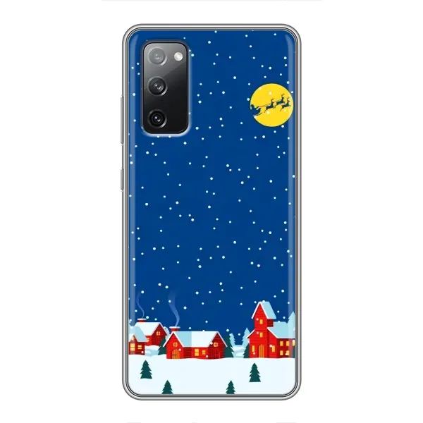Чехол с рисунком «Город в снегу» для Samsung Galaxy S20 FE Чехол с рисунком «Город в снегу» для Samsung Galaxy S20 FE