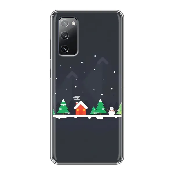 Чехол с рисунком «Город зимний» для Samsung Galaxy S20 FE Чехол с рисунком «Город зимний» для Samsung Galaxy S20 FE