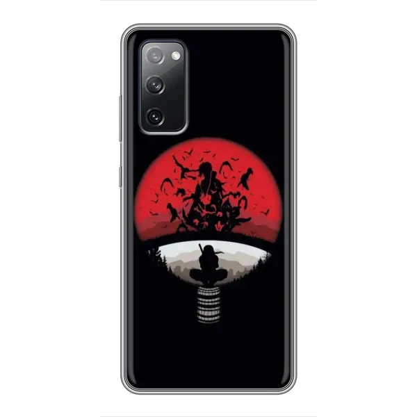 Чехол с рисунком «Итачи на черном» для Samsung Galaxy S20 FE Чехол с рисунком «Итачи на черном» для Samsung Galaxy S20 FE