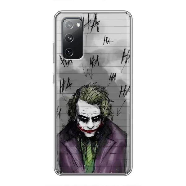 Чехол с рисунком «Joker клоун» для Samsung Galaxy S20 FE Чехол с рисунком «Joker клоун» для Samsung Galaxy S20 FE