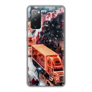 Чехлы на Новый Год Samsung Galaxy S20 FE (Кока Кола)