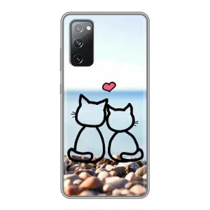 Силиконовые Чехлы Любимому человеку для Samsung Galaxy S20 FE (Котейки)