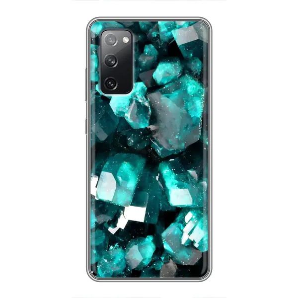 Чехол с рисунком «Кристалы» для Samsung Galaxy S20 FE