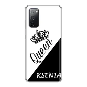Именные Женские Чехлы для Samsung Galaxy S20 FE (KSENIA)