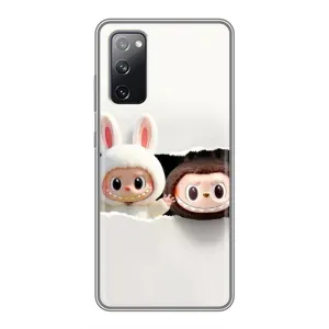 Чехол с принтом Лабубу для Samsung Galaxy S20 FE (Фигурки Labubu)