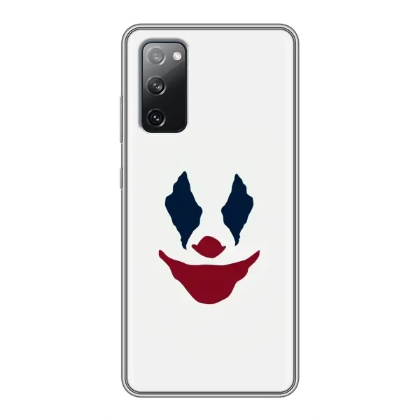 Чехол с рисунком «Лицо Джокера» для Samsung Galaxy S20 FE Чехол с рисунком «Лицо Джокера» для Samsung Galaxy S20 FE