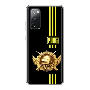 Чохол (TPU) з картинкою "Лого Пабг" на Самсунг С20 ФЕ (Логотип PUPG)
