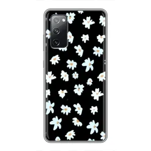 Чехол с ромашками на Samsung Galaxy S20 FE (Маленькие ромашки)