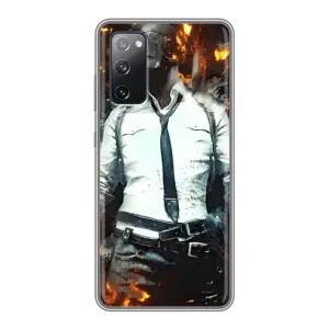 Чохол з картинкою "Герой Pubg" на Samsung Galaxy S20 FE (Man Пубг)