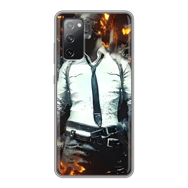 Чехол с рисунком «Man Пубг» для Samsung Galaxy S20 FE Чехол с рисунком «Man Пубг» для Samsung Galaxy S20 FE