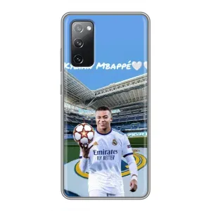 Чехол (TPU) с Футболистом на Samsung Galaxy S20 FE (Mbappe Real)