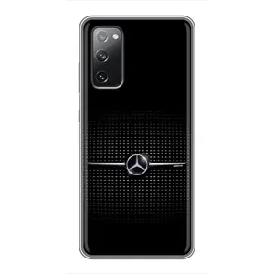 Силиконовый бампер с картинкой машины на Samsung Galaxy S20 FE (Mercedes)
