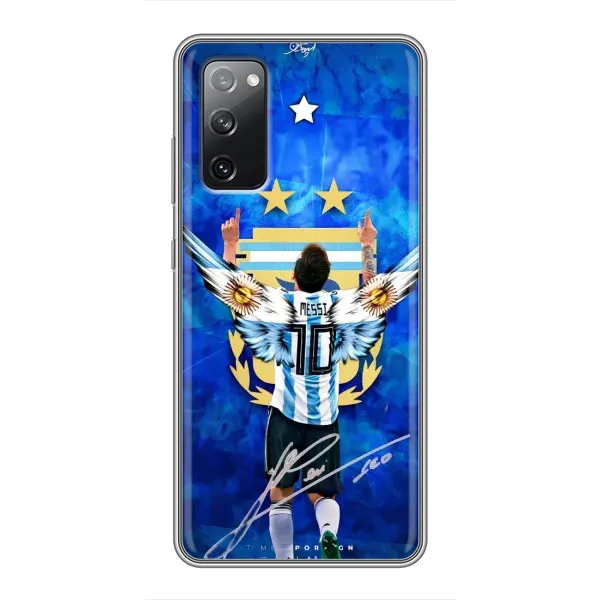 Чехол с рисунком «Месси Аргентина» для Samsung Galaxy S20 FE